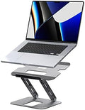 j5create Multi-Angle Aluminum Laptop Stand, Ergonomic Notebook Riser by j5create