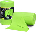 LIVOS Microfiber Cleaning Cloth Roll - 80 Pack, Reusable Paper Towels, Microfiber Towels for Cars, Super Absorbent Lint Free Cleaning Rags for House, Kitchen, Window-Wave Green, 11.5"x11.5" by LIVOS