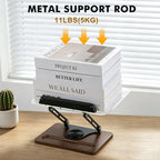 Book Stand for Reading, Adjustable Acrylic Cookbook Stand - Image 5