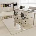 [Tempered Glass] 40" x 80" Glass Office Chair Mat for Carpet by KOONMI