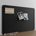 Felt Bulletin Board for Wall 36" x 24" Unfolded Size, Frameless Felt Pin Board, Soft Cork Board Alternative for Office, Home Planning, Notes, Photos & Wall Decor, Foldable Shipping, Easy Install by CreateYourIdealSpace