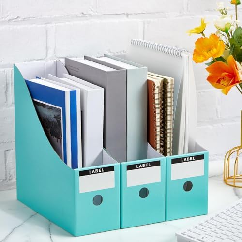 Thenshop 24 Pcs Magazine Files Cardboard Holders,Classic,Mint - Image 4