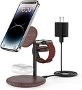 XooFly 3 in 1 Magnetic Wireless Charging Station for Apple Devices,15W by XooFly