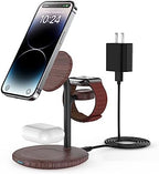 XooFly 3 in 1 Magnetic Wireless Charging Station for Apple Devices,15W by XooFly