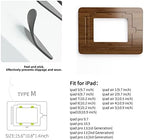 AFOOYO Bamboo Tablet Stand - Portable & Adjustable 5 Angles,Laptop Riser,Book Reading Stand,Compatible with 9.7/10.2/10.5/10.9/11 inches (Walnut Varnish) - Image 7
