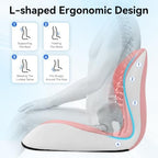 Seat Cushion for Office Chair and Car, Lumbar Support Pillow for Chair - Image 6