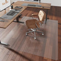 [Thickened to 2.0mm] 60"x75" Computer Chair Mat for Hardwood, PVC Office Mat for Hardwood Floor, Anti-Slip Rolling Chair Floor Protector,Vinyl Mats for Home, Under Desk Mats for Rolling Chairs by FeelLifeEnjoyLifelmmerseYourselfInLife