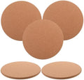 5pcs Round Cork Coasters for Tea Cups and Kettles Table by Abaodam