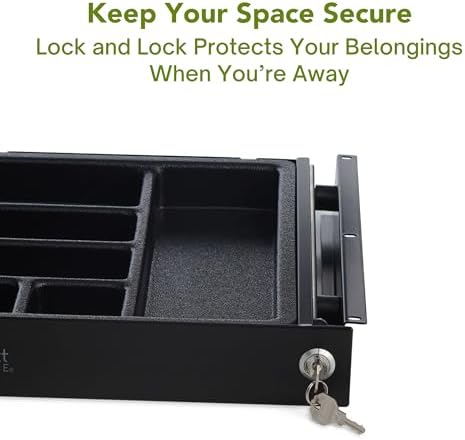 Perfect Posture Under Desk Drawer 13" x 13" Pen Organizer & Desk Storage - Image 5