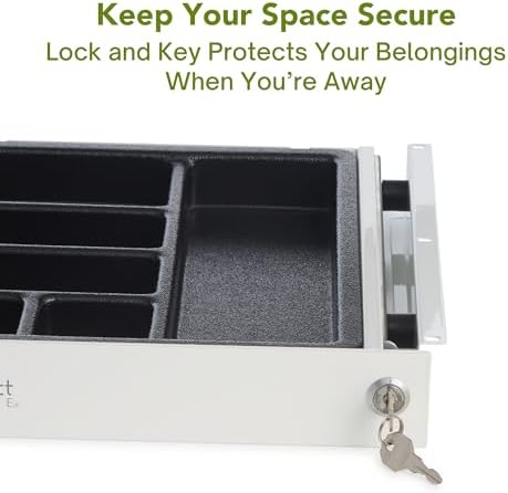 Perfect Posture Under Desk Drawer 13" x 13" Pen Organizer & Desk Storage - Image 5