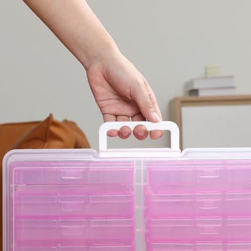 novelinks Photo Storage Boxes with Handle, Photo Organizers and Storage - Image 3