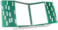 Tarifold Desktop Reference Display System, 40 Pockets, Expandable, Green by TARIFOLD