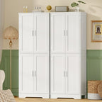 TEENFON Storage Cabinet with Doors & Adjustable Shelf - Image 5