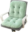 Office Chair Cushion Desk Seat Pad with Back Support for Dorm Chairs by Gujuja