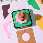 3D Memo Pad, 3D Calendar 2027, Time Piece Calendar, Tear-Off Calendars 2027, 3D Paper Carving Art Memo Pad, Art Carving Sticky Notes for Office Home Gifts Ornaments (Capybara) - Image 4