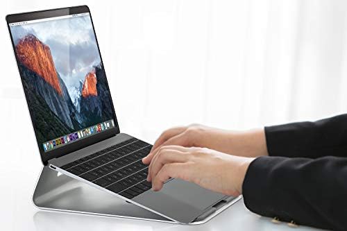 Mount-It! Tilted Laptop Riser for MacBook and iPad Pro - Ergonomic Laptop and Tablet Wedge - Notebook Cooling Stand for MacBook Pro, Chromebook, iPad Pro, Drawing Tablets with 11"-15" Screens - Image 4
