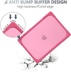 Batianda Heavy Duty Case for MacBook Air 13 Inch 2018-2020, Pink - Image 5