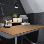 MAIDERN 47.2" x 23.6" XXL Cork & Leather Desk Mat, Full Desk Mouse Pad, Dual Sided, Gaming & Home Office (Brown) - Image 6