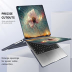 May Chen for 2026 MacBook Pro 14-inch M5 M4 M3 M2 M1 Pro/Max Chip, Release 2026 2025-2021, Model A3427 A3426 A3434 A3112 A3401 A3185, Plastic Hard Shell with Keyboard Cover, Flower Stars - Image 6