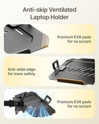 monTEK Monitor and Laptop Stand for 32" Screen and 17" Laptop - Image 6