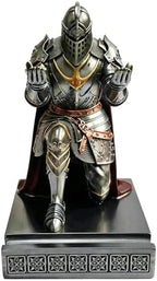 Knight Pen Holder Desk Organizer Office Decor Letter Opener for Desk Iron - Image 2