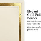 Signature Specialty Certificates, Cream, 8½" x 11", 50 Sheets - Image 2