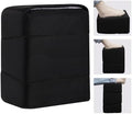 Ganondorf 3PCS Foot Rest for Under Desk at Work Adjustable Foot Rest Under Desk Ergonomic Foot Stools for Under Office Desk Large Leg Pillow for Underdesk Footrest with Warm Sherpa Topper, Mesh Black by Ganondorf