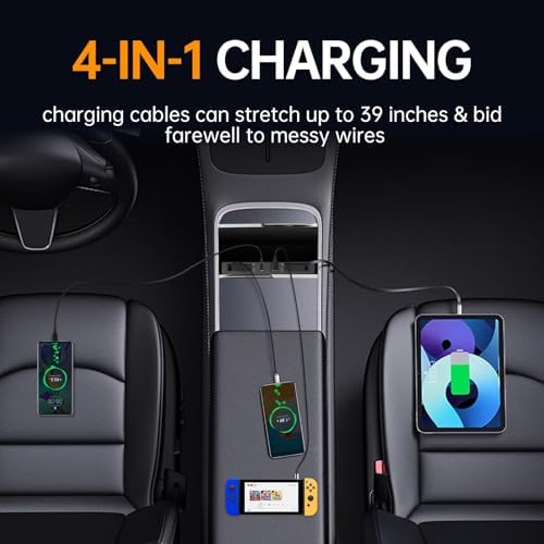 USB Hub for Tesla Model Y Juniper 3 Highland Y L with Dual Type-C - Image 5
