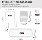 13-Pack Coffee Station Organizer Accessories for IKEA Skadis Pegboard - Image 4
