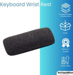 1InTheOffice Mouse Wrist Rest, Beaded Wrist Support Pad Ergobeads, Black (Pack of 2) - Image 2