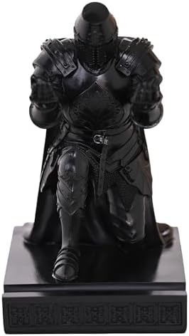 Medieval Templar Vanguard Officer Knight Pen Holder Desk Organizers Black - Image 3