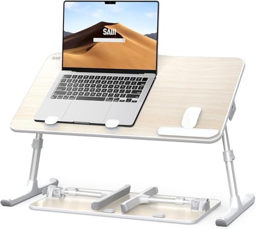 Laptop Desk for Bed, SAIJI Lap Desks Bed Trays for Eating Writing by SAIJI