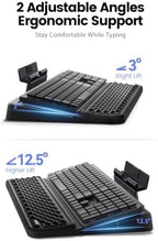 Vaydeer 4-in-1 Keyboard Wrist Rest, Keyboard Stand Adjustable Phone Holder - Image 6