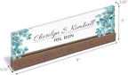 ARTBLOX | Office Personalized Name Plate Leaf V4 Design - Image 3