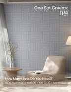 Fluxynara Felt Bulletin Board & Cork Board Alternative, Soft Gray - Image 7