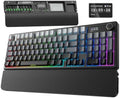 BlueFinger B98Pro Wireless Gaming Mechanical Keyboard with Wrist Rest by BlueFinger