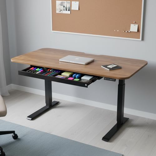 Perfect POSTURE Under Desk Drawer & Organizer 9.5 x 34.5 Metal Desk Storage - Image 2