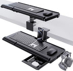 Klearlook Upgraded Adjustable Keyboard Tray for Above Desk & Under Desk Use by KlearlookMaximizedClarity