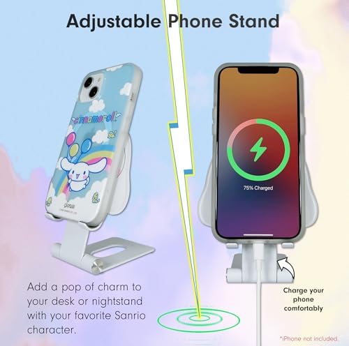 Sonix x Sanrio Character Phone Stand | Adjustable Cell Phone Holder, Desk Stand, Dock | Cinnamoroll - Image 4