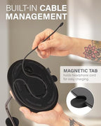 Sanus Universal Headphones Stand w/Silicone Cradle & Cable Management - Image 3
