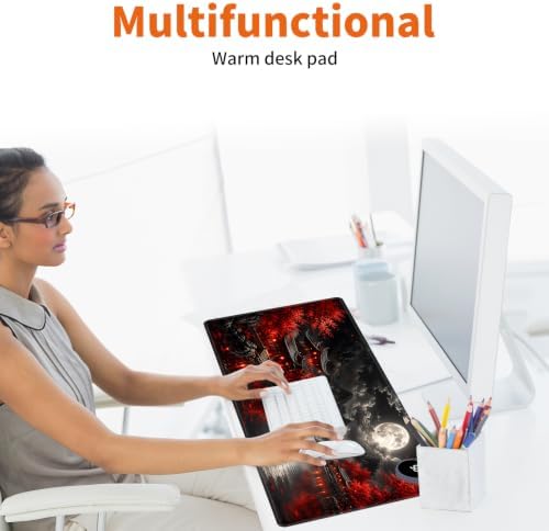 Heated Desk Pad & Mouse Pad, 3 Heat Levels, 3-Hour Auto Shut-Off - Image 7