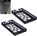 Under Desk Cable Management Tray Compatible with Flexispot E1/E1-PRO/E5/E7 Electric Standing Desk, Cable Organizer Holder for Easy Snap-On, 2-Pack (Black,for E1) by Unknown