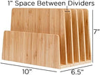 MobileVision Bamboo Multi Device Organizer for Smartphones, Tablets and Laptops, 5 Slots - Image 2