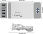 Pezin & Hulin 5 Port USB Wall Charger, 45W, Compatible with Tablet, Phone, Cell Devices - Image 5
