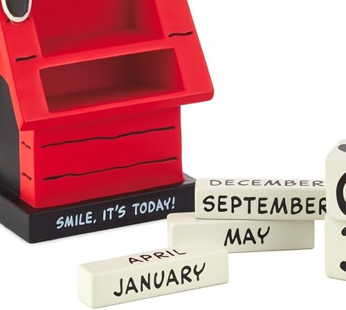 Hallmark Peanuts Snoopy Perpetual Calendar (Smile) Office Supplies - Image 5