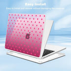 Teryeefi Pink Polka Dots for MacBook Air 13.6 inch Case M5 M4 M3 M2 (2022-2026 Release) - Image 5