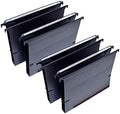 Ultimate Office MagniFile 1" Box-Bottom Hanging File Folders, Set 4 Black by UltimateOffice