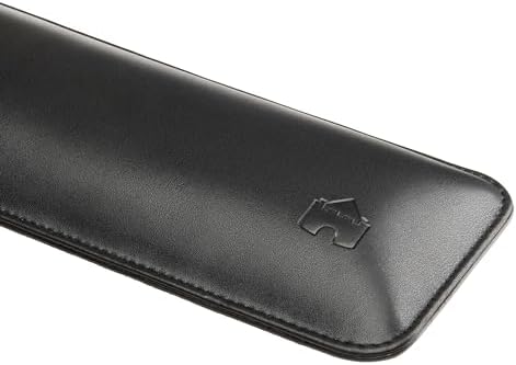 Bailey Full Size by Castle - Leather Ergonomic Computer Wrist Rest Pad for Keyboards with Around 104 Keys - Firm Keyboard Wrist Support for Typists, Gaming, and Heavy Office Use (Nightfall, Full Size) - Image 4