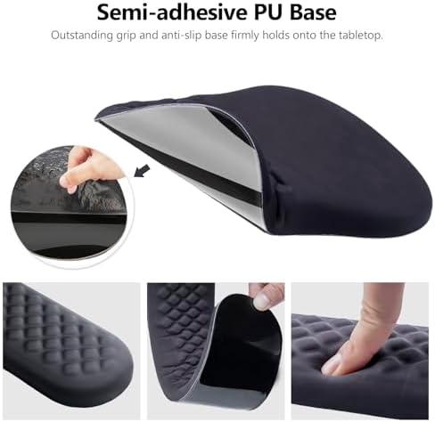 Ergonomic Mouse Pad Wrist Support, 2 in 1 Keyboard Wrist Rest Set - Image 4