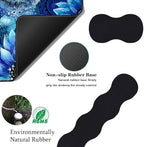 Keyboard Wrist Rest+Mouse Wrist Pad+Desk Pad Set,Memory Foam Ergonomic Easy Typing Pain Relief for Computer Laptop Office Home - Mandala - Image 5